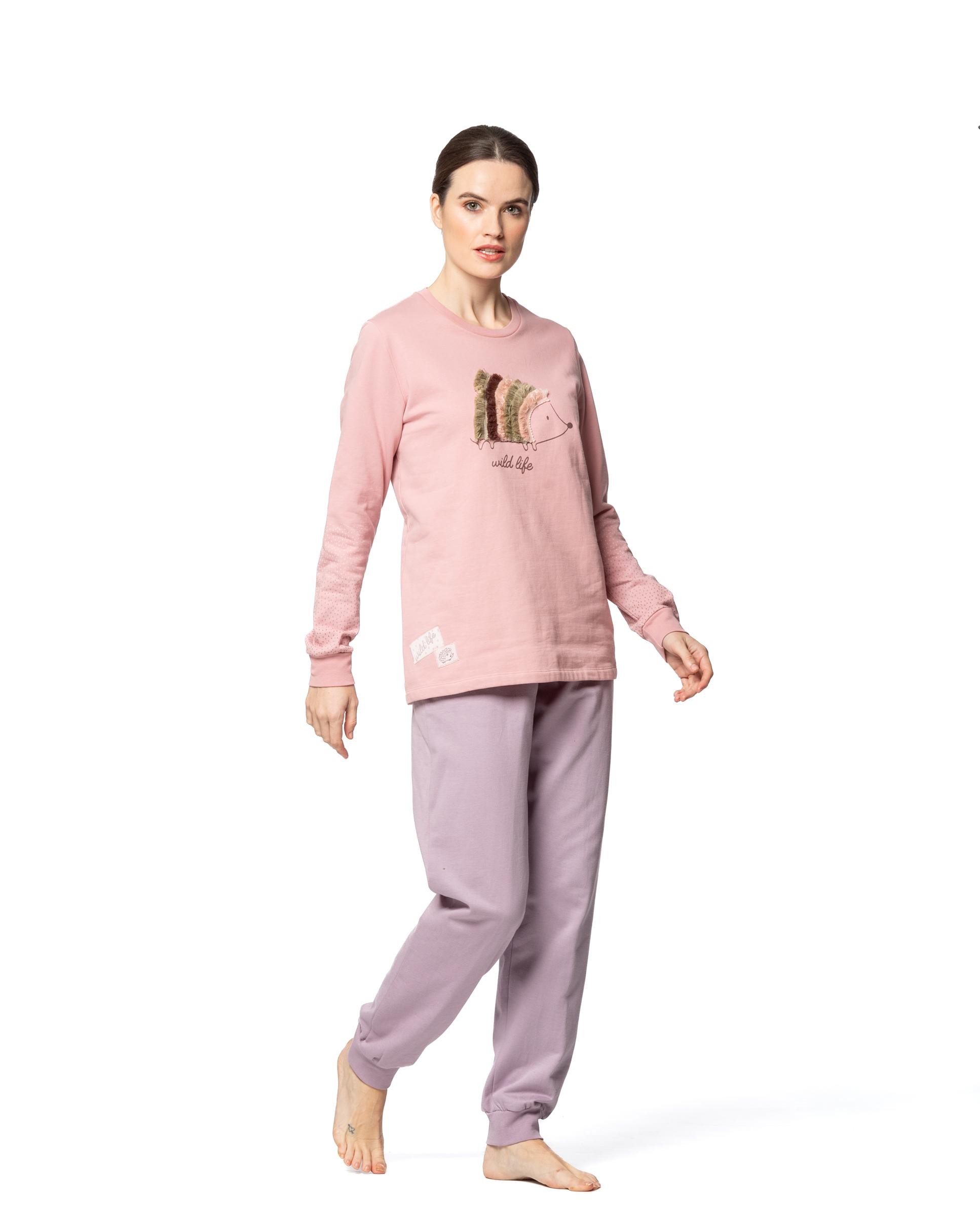 ELIRAR Conjunto De Pijama Con Lazo Rosa Para Mujer