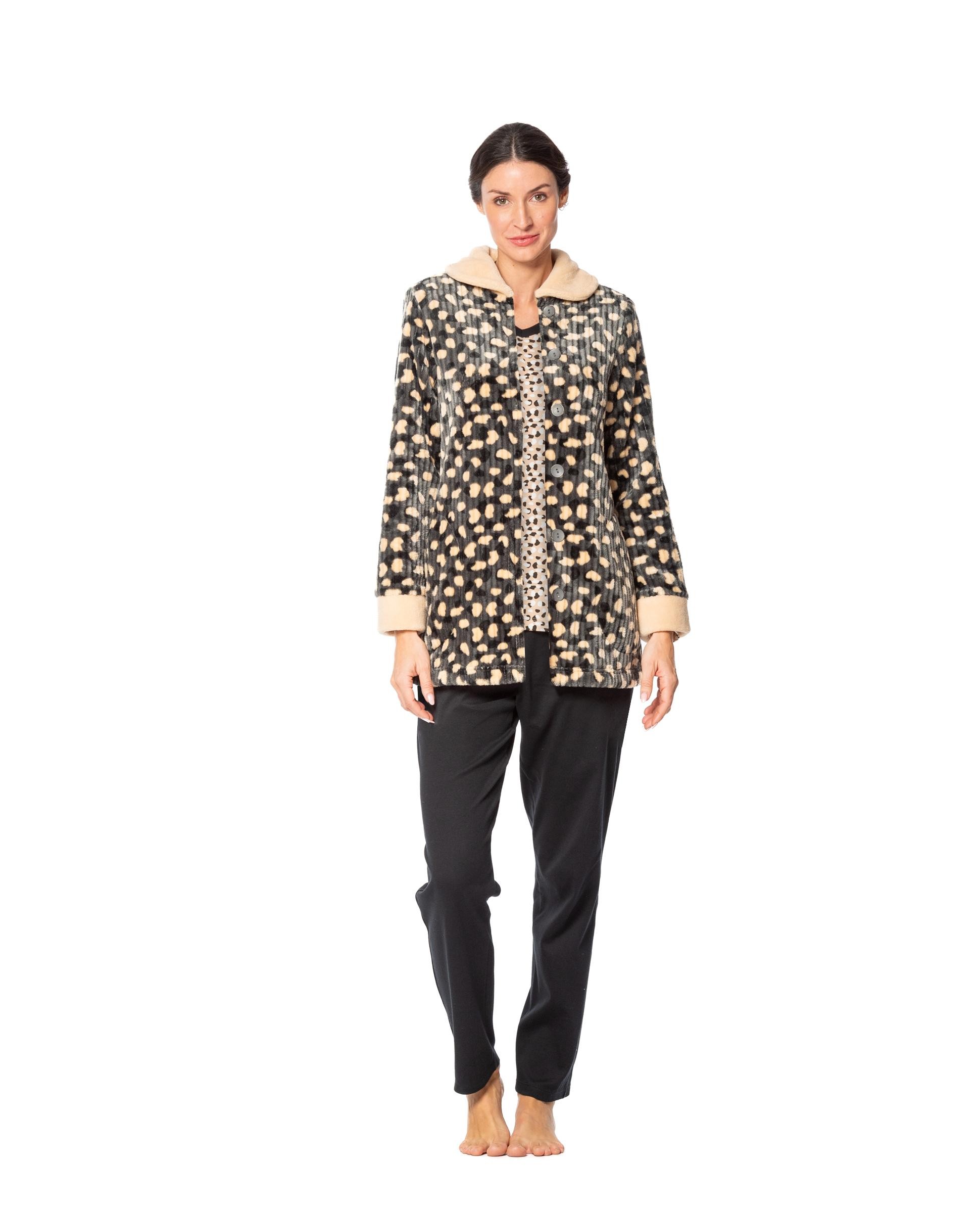 Conjunto de Pijama y Chaqueta de Mujer Egatex